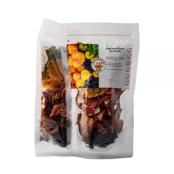 Ceai multifruct cu mentă 60g